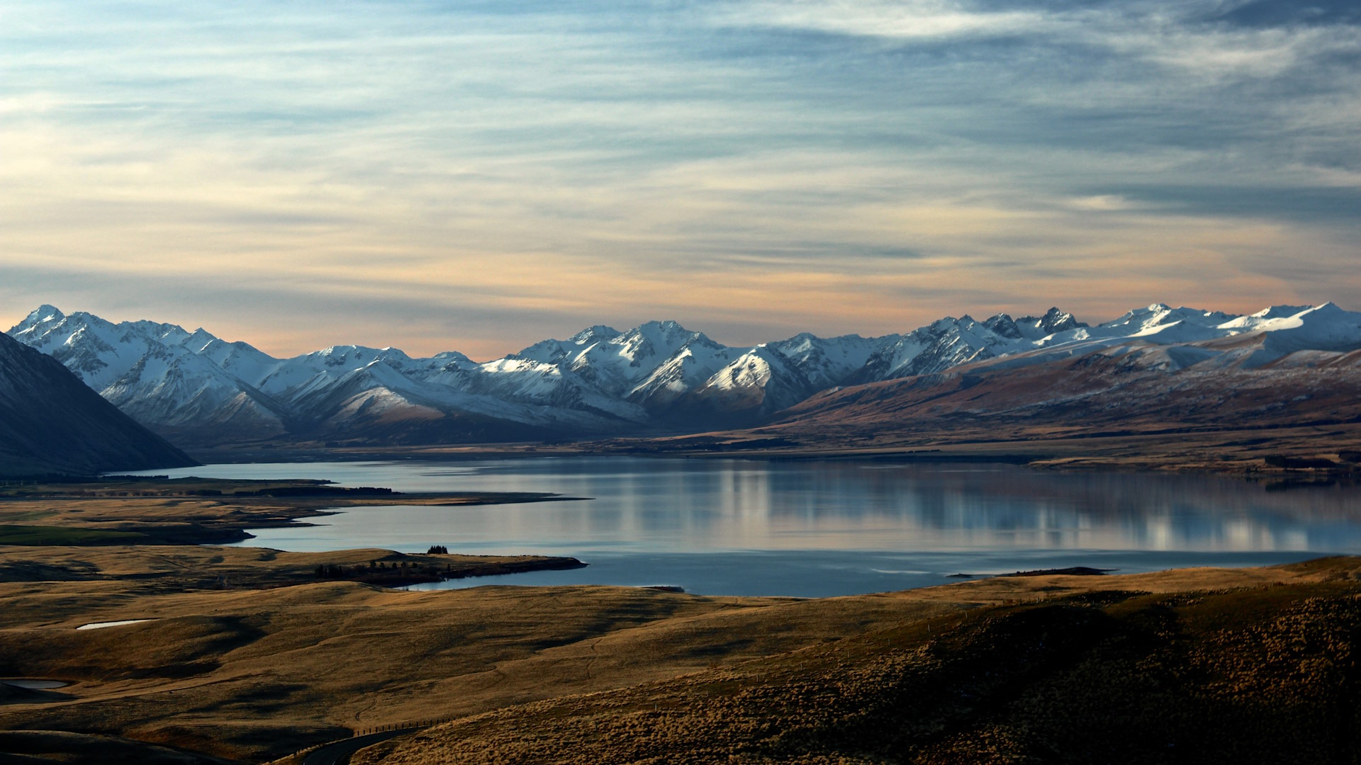 Photo of a landscape or snowy mountains in New Zealand