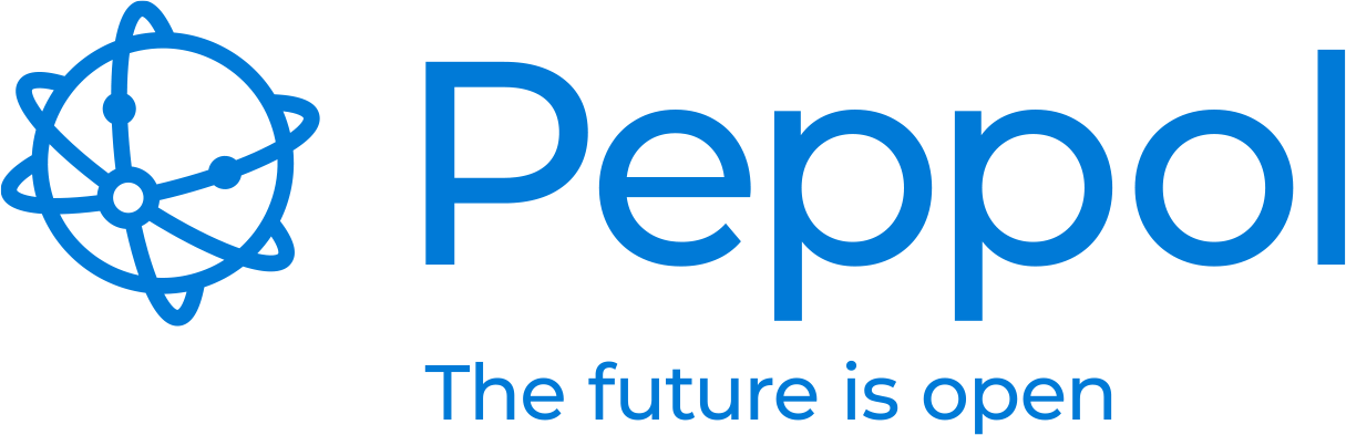 Official logo of the Peppol association (Pan-European Public Procurement On-Line)
