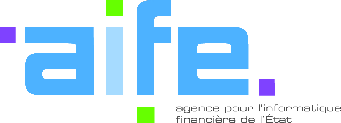 Official logo of the France AIFE (Agence pour l'Informatique Financière de l'Etat)