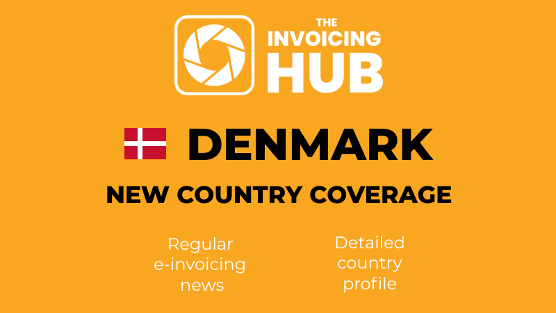 Launch of a new country coverage: Denmark, with regular e-invoicing news & detailed country profile