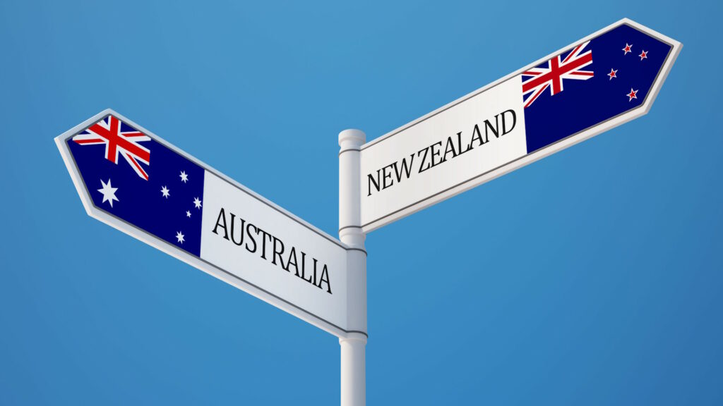 Australia & New Zealand signs