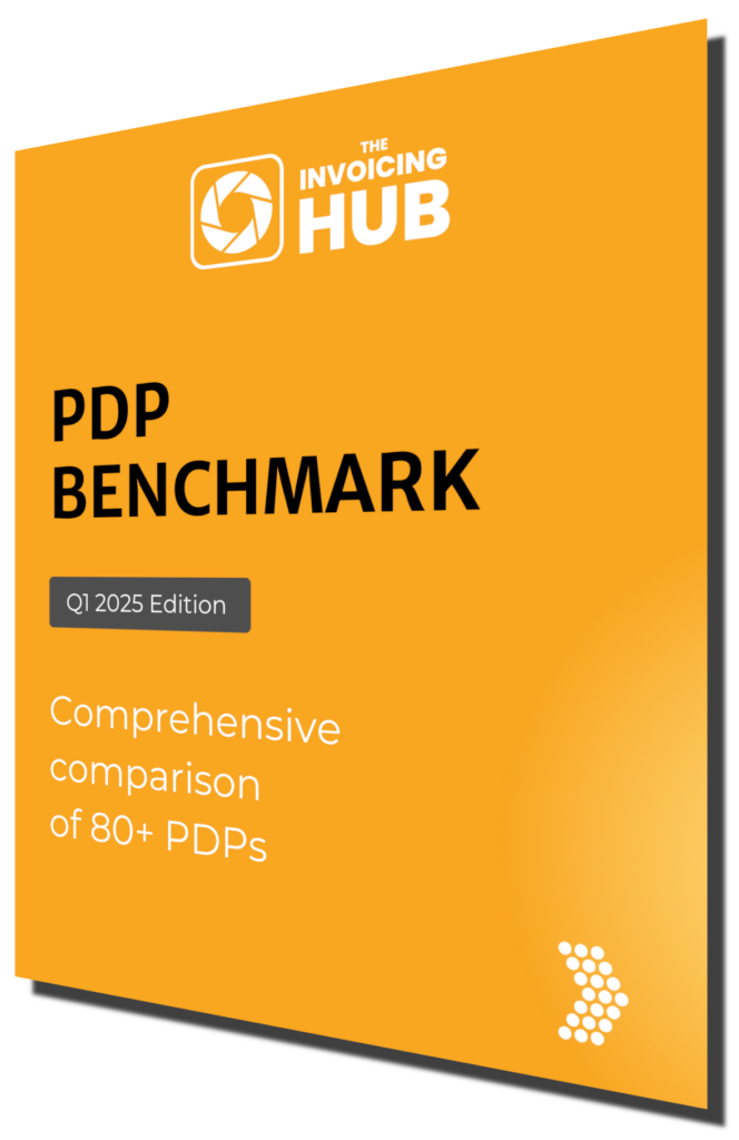 Cover page of the PDP benchmark, Q1 2025 edition