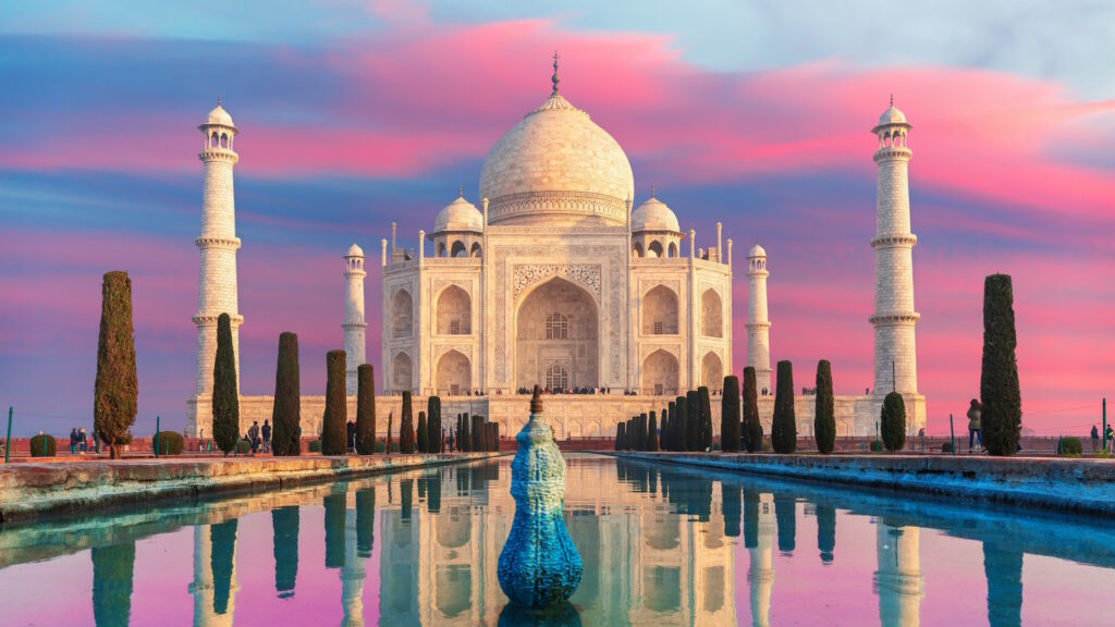 Photo of the Taj Mahal in India